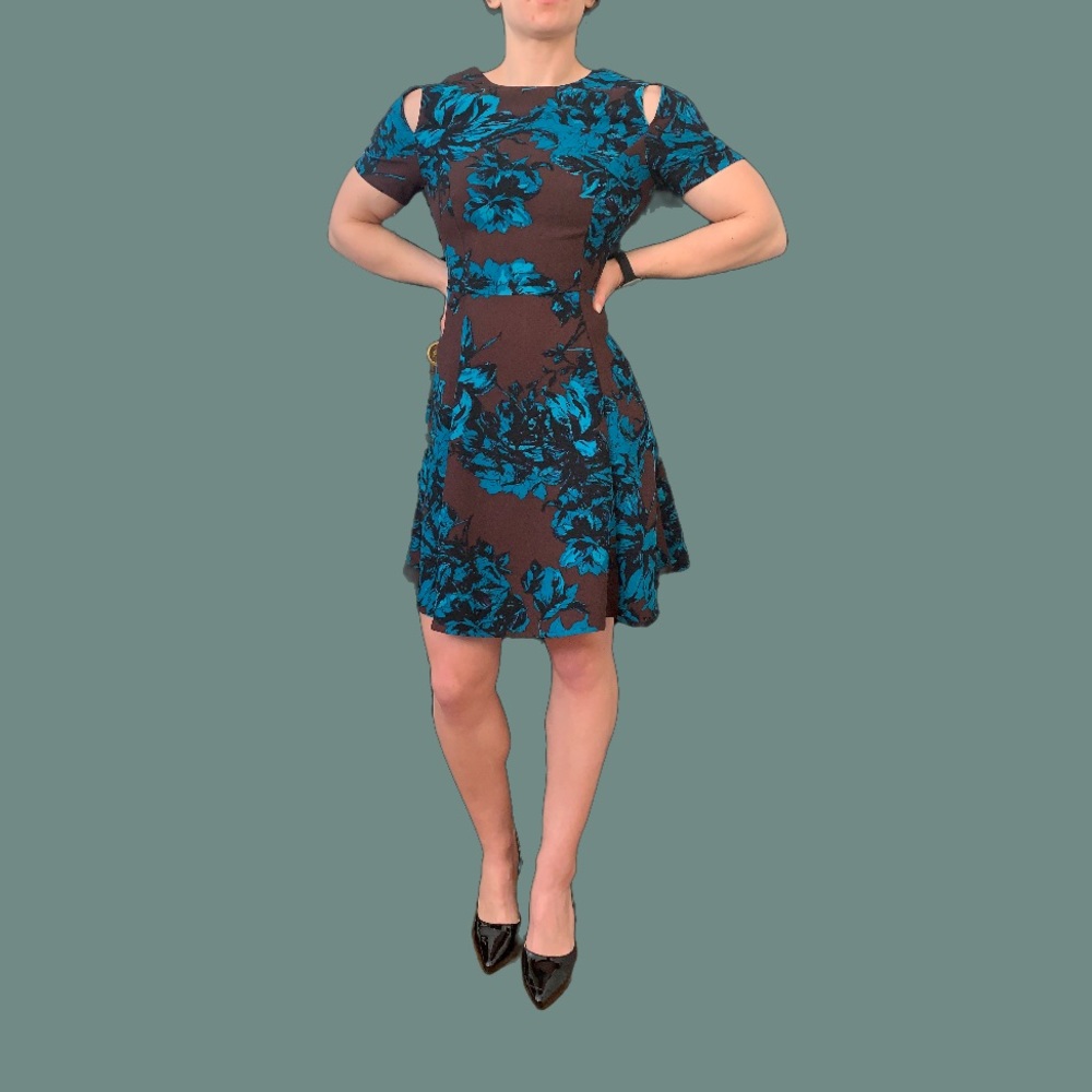 Floral A-Line Dress